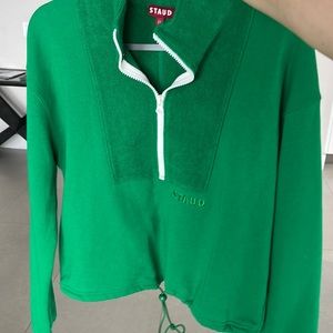 Staud zip up hoodie